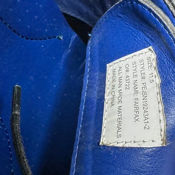 Perry Ellis Portfolio Fairfax black dress‎ shoes Mens size 11.5 ultra foam - Picture 7 of 7